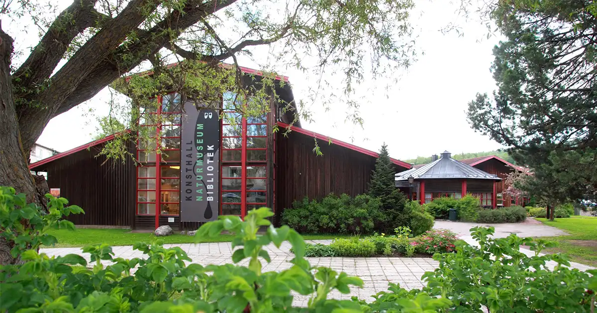 Rättviks kulturhus från utsidan